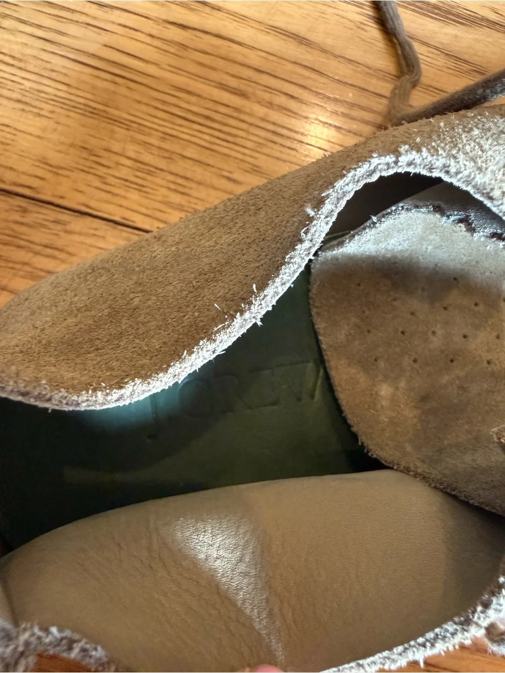 J. Crew Men's Taupe Suede Chukka Boots